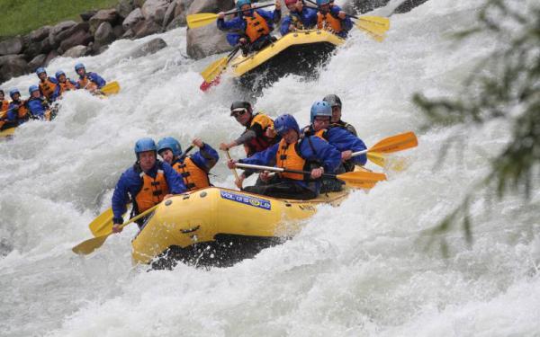 Attività in Val di Sole - rafting