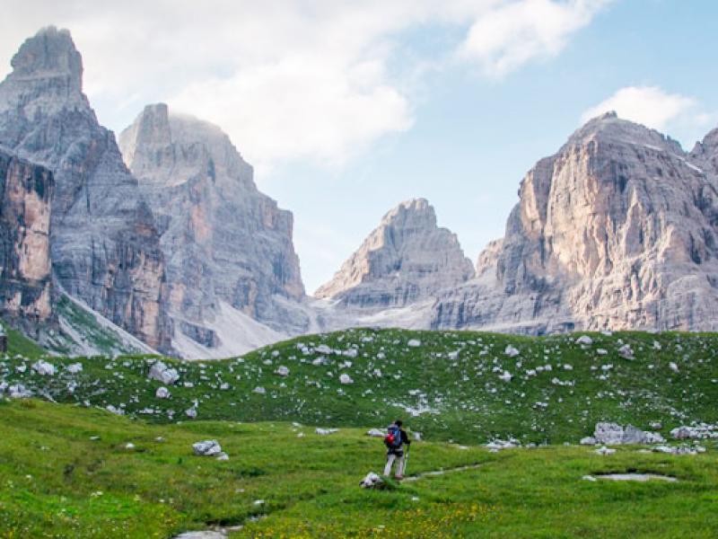 Trekking nelle Dolomiti