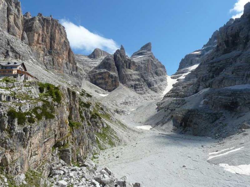 dolomiti di brenta sentiero tuckett